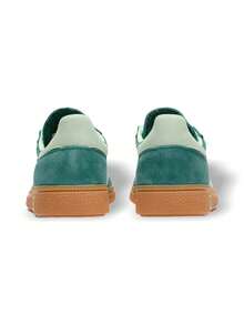 Handball Spezial 男士运动鞋，优质绒面革，经典设计，耐磨橡胶外底，日常休闲款 IE5896 - 學院綠/半綠 - 查看 7