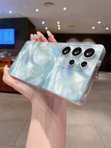 1pc Seashell Transparent Soft TPU Phone Case, Anti-Fall Anti-Scratch Anti-Fingerprint, Precise Camera Cutout, Compatible With Samsung, Nothing, Apple, Pixel, INFINIX, Xiaomi Redmi Waterproof Shockproof - Multicolor - View 5