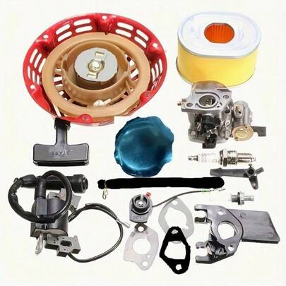Popa de arranque retráctil motor 16cm apertura 168F GX160 arrancador de disco de tracción manual garras de hierro 5.5kw generador de gasolina microcultivador accesorios