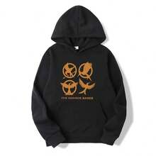 Hunger Games Hunger Games Emblems Hoodies - màu đen - Xem 1