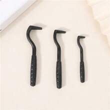 3pcs/Set Pet Ticks Remover Tool, Flea Removal Hook, Pet Grooming Tool For Dogs And Cats - Green - View 14