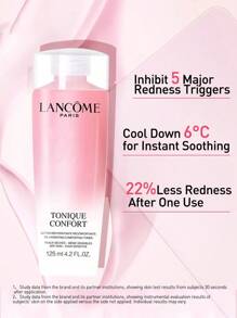 Lancôme Tonique Confort 保湿面部爽肤水、爽肤水、保湿爽肤水、无酒精爽肤水、PH 平衡爽肤水、温和去角质爽肤水 -125ml/4.23OZ - 粉色 - 查看 2