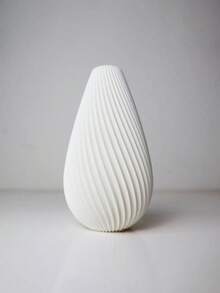 1pc Minimalist Plastic Vase Elegant Minimalist Style Black Stripe Cylindrical With Textured Finish For Floral Arrangement Centerpiece Vase Home Decor Living Room Decor Modern Table Decor Indoor Decor Flower Vase Glass Vase - Multicolor - View 8