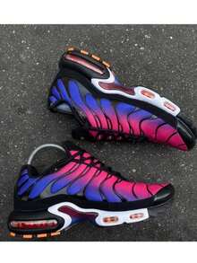 Promotion Air TN Plus Max Premium Vapor Bubble Shock Absorber Springs White Tennis Shoes - 田納西州巴塞隆納 - 查看 2