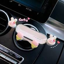 Soporte de teléfono para coche, modelo nuevo 2025, soporte de navegación para teléfono con diseño de dibujos animados para rejilla de ventilación del coche - Multicolor - Ver 12
