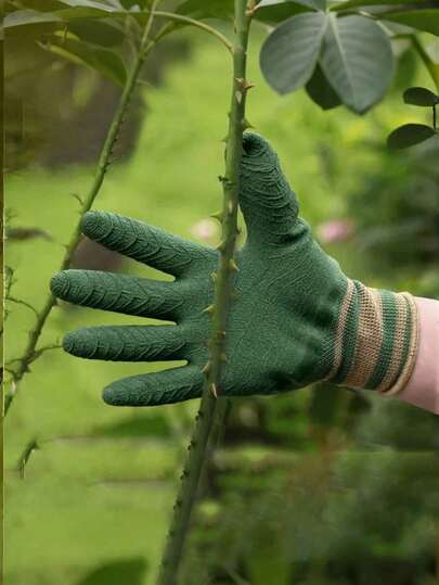 Waterproof Stab-Proof Gardening Gloves - Lead-Free, Abrasion-Resistant, Hand Washable, Lightweight - Floral Gardener And Landscaping Planting Use,Waterproof Garden Gloves With Claws For Digging & Planting,Gardening Gloves,Wear-Resistant And Non-Slip Breathable, Suitable For Outdoor Gardening, Planting Etc