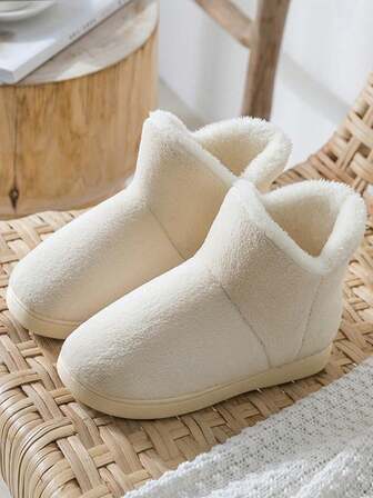 1 Pair Women's Snow Boots, Comfortable Thick Warm High-Top Boots With Fur Lining, Suitable For Outdoor Wear In Winter, Christmas Gift For Girlfriend/Friends