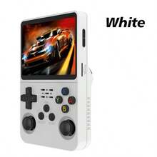 R36S开源系统，64G/128G内存掌上游戏机，配备3.5英寸IPS彩色屏幕，复古GBA街机模拟器，是送给成人和青少年的绝佳礼物。 - 彩色 - 查看 12