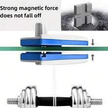 Double-Sided Magnetic Glass Cleaning Brush, Premium Glass Cleaning Tool, Double-Sided Magnetic Window Cleaner With Wiper Cloth, Double-Sided Magnetic Glass Cleaner, Surface Cleaning Brush, Magnetic Glass Cleaner - Multicolor - View 6