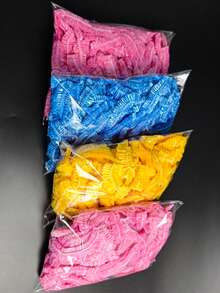 10/50/100pcs Women's Disposable Plastic Transparent Shower Cap, Bathroom, Waterproof, Essential Accessory For Hotel Travel, Used For Deep Hair Care And Cleaning, Home Bathroom Decoration