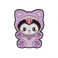 Sanrio 可爱珐琅别针 翻领别针 背包上的徽章 女士胸针 衣服礼物 珠宝 时尚配饰