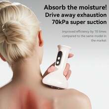 Intelligent Adjustable Electric Cupping Scraping Massager, USB Charging Battery - Home Self-Care Device, Holiday Gift, Modern Design, Durable Material For Full Body Scraping, Suitable For Home Use, Suitable For Legs, Hands, Back, Home Health Equipment | Modern Massage Equipment | Durable Structure, Cup Therapy