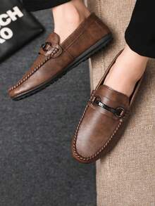 2025 New Men's Loafers, Classic Fashion Comfortable Formal Shoes, Lightweight Moccasins, Men's Casual Shoes (Loafers Run Small, Those With Large Feet Are Advised To Buy One Size Up)
