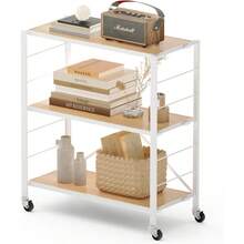 Pot Racks - White+3 Tiers - View 1