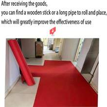 Alfombra roja de alta calidad para festivales importantes, días inolvidables, ceremonias de apertura, fiestas de cumpleaños, bodas, desfiles de moda, etc. Múltiples usos, también para decoración de baño y cocina, alfombra de cocina