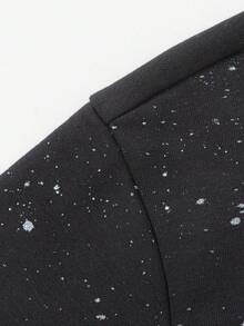 Balabala 奥特曼少年款卫衣 秋季长袖套头衫 - 黑色 - 查看 3