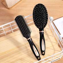 四件套气垫梳、顺发梳和梳子套装，包含扁平梳和顺发梳，男女皆宜，适用于干发、卷发和直发。是馈赠亲友的理想之选。套装包含梳子、顺发梳、球形梳、迷你梳子套装、木梳、美发工具、梳子、美发设备、发型设计、美发、梳子、梳子套装、梳子、卷发梳、顺发梳、女士梳子、理发师、理发配件、理发店、美发设备。 - 彩色 - 查看 8