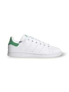 Adidas Stan Smith Primegreen Casual Sports Shoes For Teens - White/Green - View 4