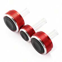 Pokrętło klimatyzacji ze stopu aluminium, pokrętło klimatyzacji, przycisk sterowania ogrzewaniem do VW Passat B5 GOLF 4 MK4 Bora JETTA A4 - one-size - Zobacz 7