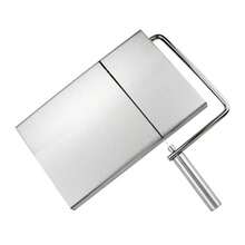 6-Piece Set (Including 5 Cutting Lines) Cheese Slicer, Stainless Steel Wire Adjustable Thick Cutter, Ham And Cheese Slicer, Metal Cheese Slicer With Ergonomic Handle, Suitable For Block Cheese Metal Cheese Slicer, Kitchen Supplies - Multicolor - View 14