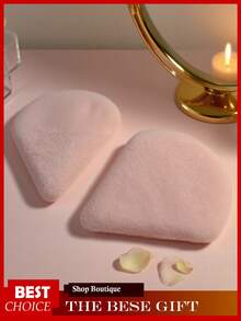 10pcs Triangle Powder Puff, Soft Makeup Sponge, Make Puff For Face Powder, Cosmetic Foundation Sponge Makeup Tool - 彩色 - 查看 7