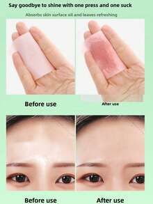500 Pcs/300 Pcs/100 Pcs Boxed Portable Natural Plant Oil-Absorbing Paper, Easy-To-Use Design, Aromatic Oil Control, Suitable For Oily Skin, Facial Oil-Absorbing Paper, Suitable For Oily Skin, Beauty And Personal Care, Facial Oil Control, Makeup And Skincare.,Blotting Paper,Beauty,Skin Care Products,Spa,Self Care,Skin Care Tools,Face Care,Esthetician Supplies,Skin,Face Wash,Facial