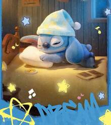 Miniso TOPTOYHELLO 史迪奇盲盒收藏玩具，附赠角色收集卡，可爱女孩礼物，摆件装饰 - 彩色 - 查看 9