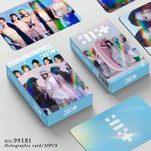I/L/L/I/T Kpop Girl Group 2025 Official Merch: BOMB 3rd Mini Album Limited Photocard Set (124/30pcs), Yunah Minju Moka Iroha Wonhee Laser Flash LOMO Cards, Double-Sided HD Greeting Cards Box Set - Super Real Me I'll Like You Jellyous Magnetic Lucky Girl Syndrome Fan Gifts, Hallyu Wave Accessories, Collectible K-Pop Peripherals, Rookie Group Trading Cards, Birthday Concert Souvenirs, Fashionable Idol Photocards & Album Extras - Toy Cards - View 2
