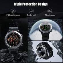 Ordtop Fempoin Reloj Inteligente Mujer, 1.43" AMOLED Display Smartwatch Con Llamadas, Smart Watch Monitor De Sueño/SpO2, Podómetro, 110+ Modos Deportivos Impermeable Reloj Deportivopara Android IOS - màu đen - Xem 6