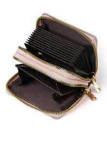 Letter Graphic Multi-Card Card Organizer Storage Cards Slim Lightweight Portable Cash ID Card Card Coin Pocket Short Wallet Small Pouch Small Pocket Wallet For Birthday Gift Teenagers For College Student School Student Wallet Small Wallet Teacher Gifts Gift For Girlfriend Gifts Gift Bag Present For Teachers School Supplies Teacher Gifts