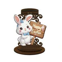 LaoJieYuan 2026 New Style Beautiful Pattern Flower DIY Diamond Painting Candle Holder Ornaments Desktop Tea Light Candle Holder 5D DIY Diamond Art Mini Candle Holder Diy Crafts Diamond Art Painting Christmas Decorations