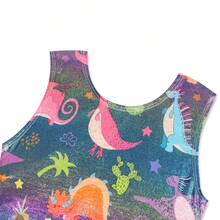 MENKEY Girls' Various Styles Gymnastics Leotards One-Piece Indoor And Outdoor Professional Sportswear, Suitable For Children Aged 2 To 8 - 彩色 - 查看 4