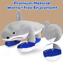 Italian Brainrot Plush,13" Tralalero Tralala Plushies,Soft Cute Stuffed Animals Inspired Plush Toy Gifts For Kids And Adults Halloween Toys(1PC) - 特拉拉萊羅.特拉拉拉 - 查看 3