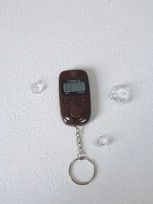 1pc New Finger Ring Counter, Electronic Digital Hand Tally Counter, Manual Counting Ring With Large Display, Battery Operated Clicker Tool - Multicolor - View 2