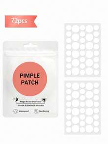 1440 Piezas Parches para cubrir el acné, utilizados para cubrir el acné y las imperfecciones, pegatinas para manchas faciales y de la piel/Parches de acné invisibles de emergencia/Parches de acné invisibles, cuidado de la piel eficiente y conveniente para Navidad, invierno, rosa, graduación, cumpleaños, vacaciones, verano. 1080/720/360/180/72/36 piezas