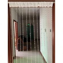 Acrylic Beaded Door Curtain Home Dcor Tassel Room Divider Curtain 100cm By 195cm, Clear