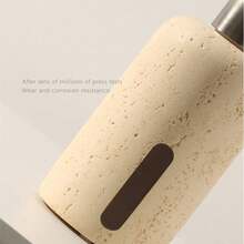 Resin Lotion Soap Dispenser, Bathroom Accessories Set, Bathroom Organizer Countertop, Empty Organizer Hand Soap Dispenser And Toothbrush Holder, Toothbrush Holder, Mouthwash Cup, Tray Set, Vanity Tray For Bathroom