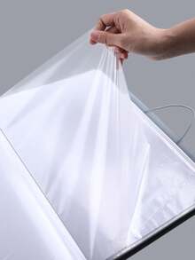 1pc Semi-Transparent File Folder, Clear Insert Page Binder, Snap Closure Document Folder, Multi-Color Storage Box, Multi-Size Refillable Binder, 20/30/40/60/100 Pages, A4 Multi-Layer Insert Sleeves, 5 Color Options - Multicolor - View 10