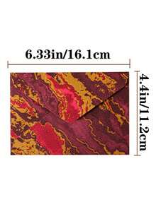 50/20/10/5个信封、办公信封、婚礼请柬、西式商务邀请函、生日贺卡、座位卡、信封卡纸、高级亚麻信封、礼品、商务用品、朋友礼品卡、男士礼品、男朋友复古浮雕中式信封、蜡封、文具纸、棉纸、1美元商品、VIP邀请函、婚礼请柬 - 彩色 - 查看 6