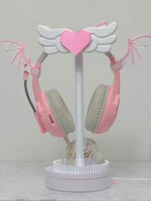 Headset Support Kit - Hồng và Trắng - Xem 1