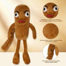 2PC Italian Brainrot Plush,Tralalero Tralala And Tung Tung Tung Sahur Inspired Plush Toy,Soft Cute Stuffed Animals Toy Gifts For Kids And Adults Halloween Toys - 2個 - 查看 3