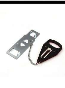 1 件旅行门锁，可拆卸和升级的 2 孔门锁，用于旅行和个人保护 - 无需钻孔，酒店房间手动门挡，提高安全性 - 彩色 - 查看 14