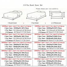 3/4 件薰衣草床上用品套装、波西米亚花卉涤纶羽绒被套装、田园风格花卉羽绒被套装、轻盈柔软透气双面花园风格床上用品、丁香花羽绒被套、薰衣草植物床上用品（1 个羽绒被套 + 1 张床单 + 1/2 个枕套，不含被子和填充物）