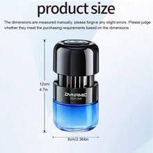 1pc Car Fragrance Diffuser, Solid Scented Gel Air Freshener, Long Lasting Odor Eliminator For Car Interior - A - View 9