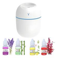 Humidifier Aromatizer KIT Assorted/Random Color + 4 Water-Soluble Essences | Mini-Egg Air Diffuser 220ml | L.B.LS.FO - 混合香型 - 查看 6