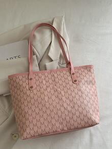 大容量女士通勤包，个性化手提包，2025新款精致小众单肩包，高品质女士包 - 彩色 - 查看 11