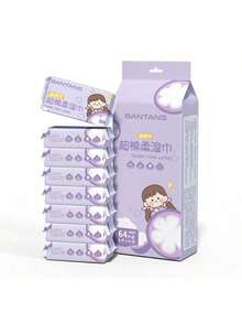 256pcs Portable Wet Wipes, Cleaning Wet Wipes, Hotel And Restaurant Independent Packs, Instant Non-Woven Fabrics, Takeaway Internet Cafe Wet Wipes, Small Package Wet Wipes, Suitable For Camping, Travel And Daily Use Of Sanitary Wipes, Easy To Carry