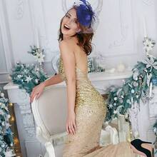 Ibeauti Fascinator Hats With Screentouch Lace Gloves Set Women Tea Party Cocktail Wedding Derby Headwear Short Gloves - 01 海軍藍手套 - 查看 7
