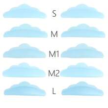 10 Pieces Reusable Eyelash Lifting Kit Silicone Laminating Pad 3D Eyelash Perming Rods Extension Curling Pad Makeup Tool - Multicolor - View 6