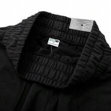 Puma 女款 2026 春季新款基础款时尚休闲运动裤，舒适抓绒慢跑裤，开衩裤脚，627271-01 - 黑色 - 查看 11